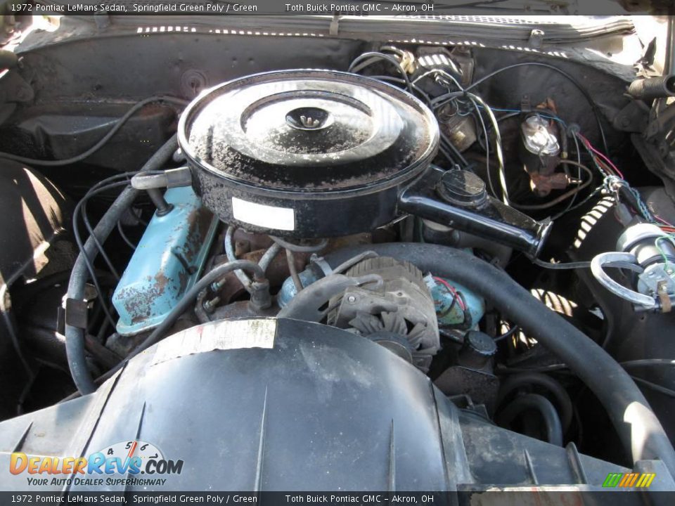1972 Pontiac LeMans Sedan 350 cid OHV 16-Valve V8 Engine Photo #23