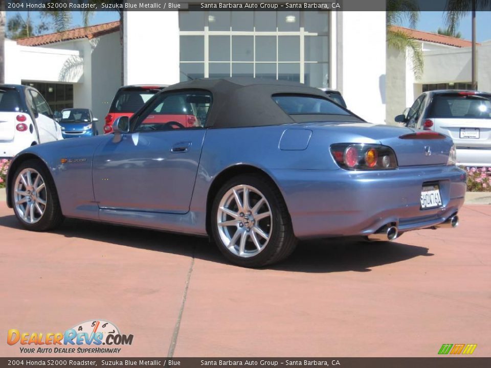 2004 Honda S2000 Roadster Suzuka Blue Metallic / Blue Photo #9