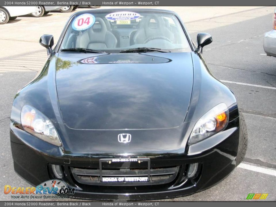 2004 Honda S2000 Roadster Berlina Black / Black Photo #2
