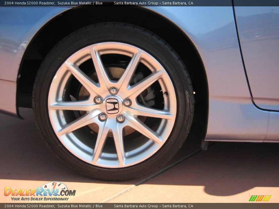 2004 Honda S2000 Roadster Suzuka Blue Metallic / Blue Photo #15