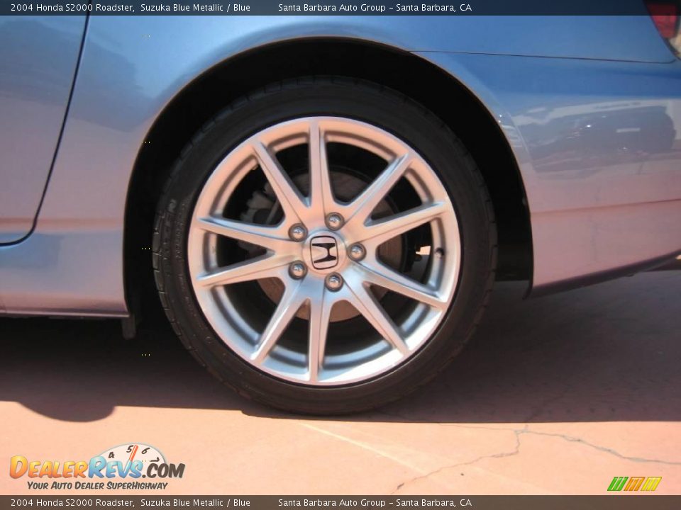 2004 Honda S2000 Roadster Suzuka Blue Metallic / Blue Photo #16