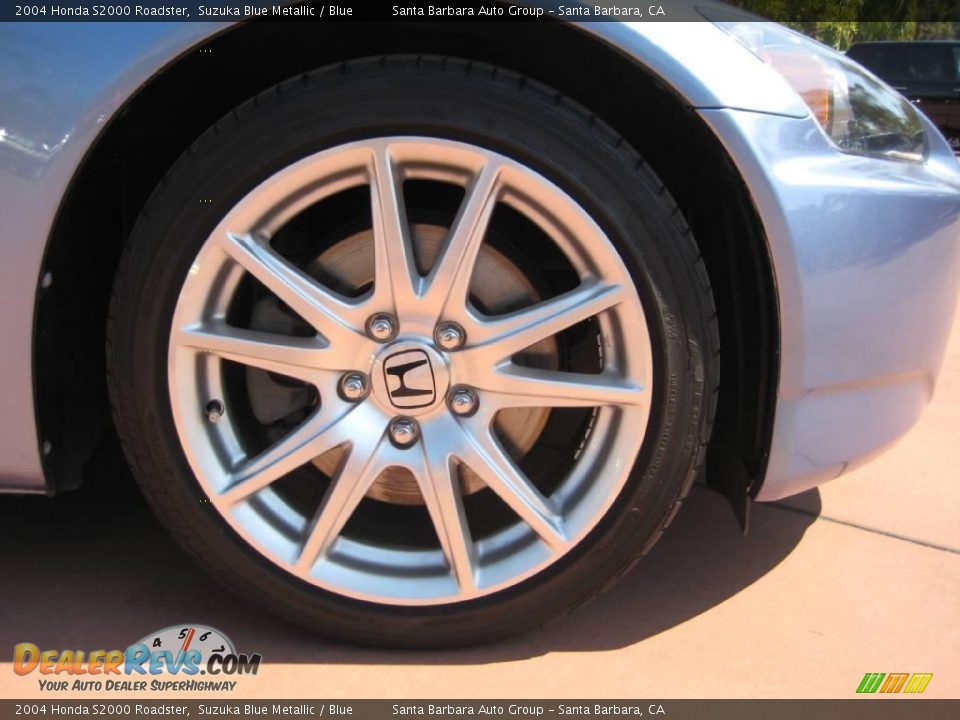 2004 Honda S2000 Roadster Suzuka Blue Metallic / Blue Photo #17