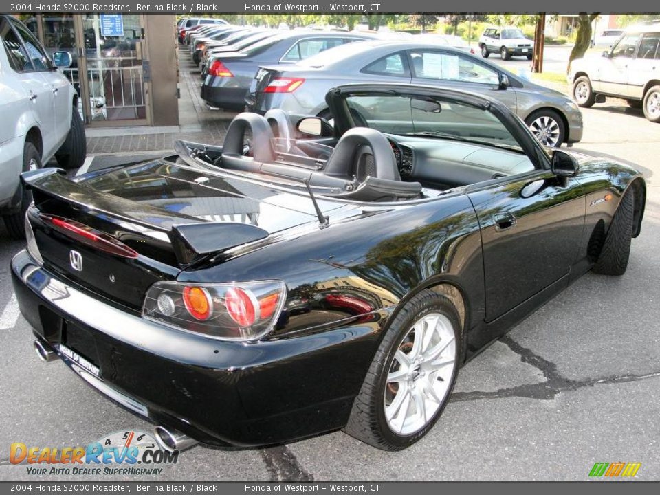 2004 Honda S2000 Roadster Berlina Black / Black Photo #5