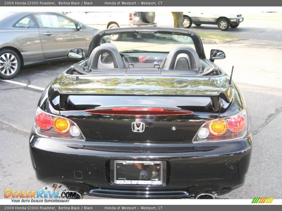 2004 Honda S2000 Roadster Berlina Black / Black Photo #6