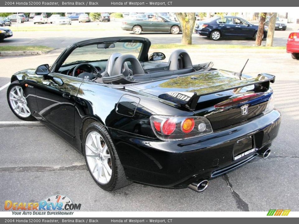 2004 Honda S2000 Roadster Berlina Black / Black Photo #7