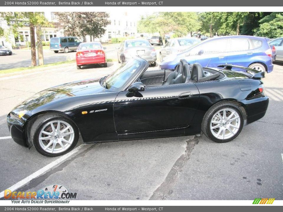 2004 Honda S2000 Roadster Berlina Black / Black Photo #8