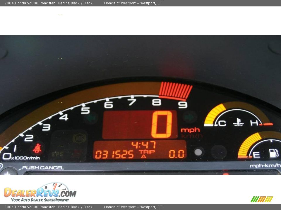 2004 Honda S2000 Roadster Berlina Black / Black Photo #20