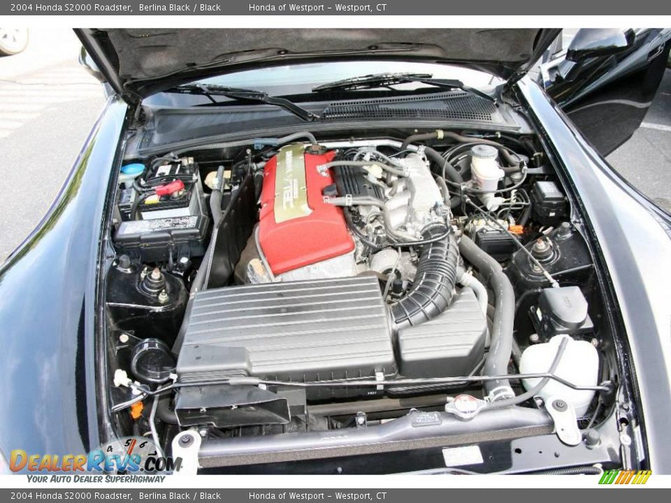 2004 Honda S2000 Roadster Berlina Black / Black Photo #21