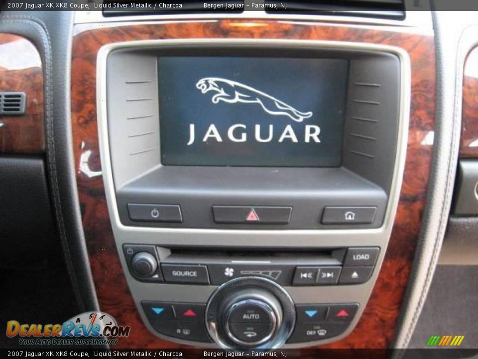 2007 Jaguar XK XK8 Coupe Liquid Silver Metallic / Charcoal Photo #11