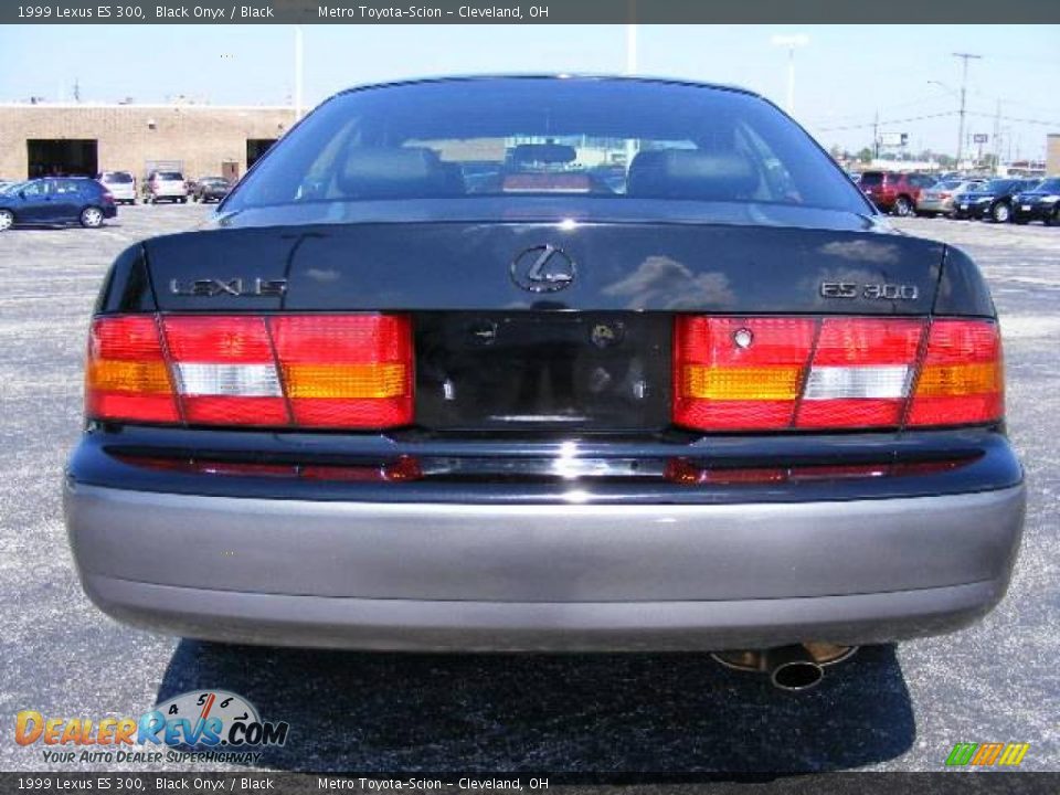 1999 Lexus ES 300 Black Onyx / Black Photo #4