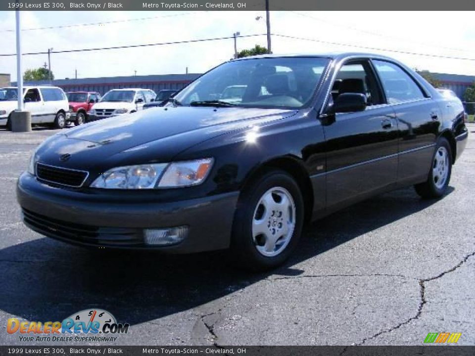 1999 Lexus ES 300 Black Onyx / Black Photo #7