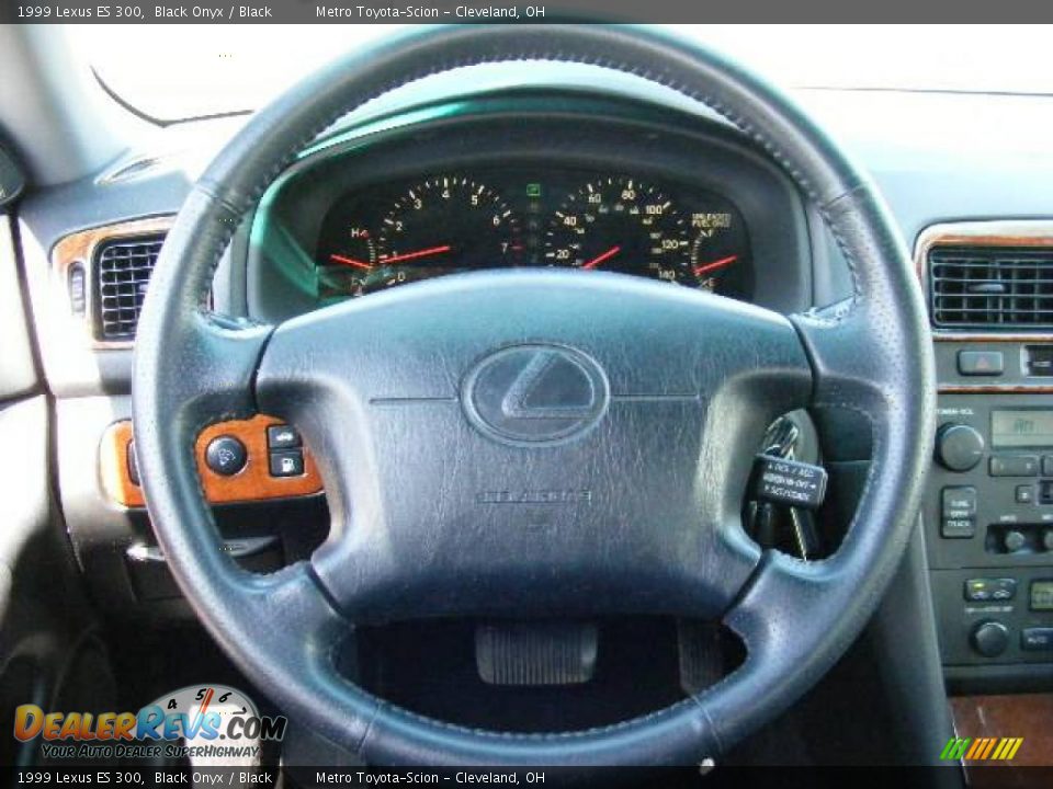 1999 Lexus ES 300 Black Onyx / Black Photo #15