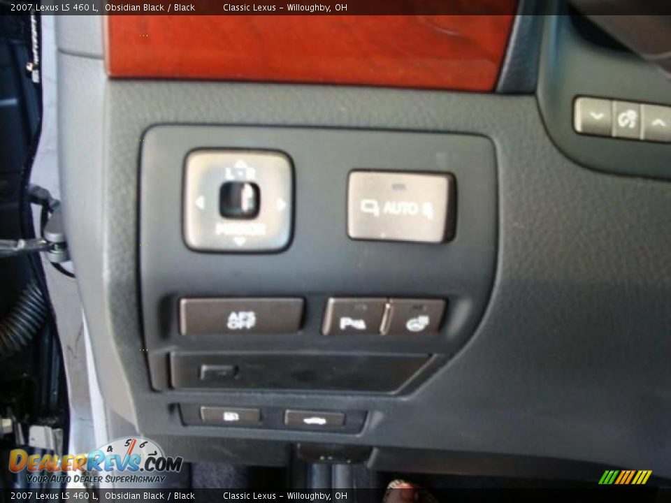 2007 Lexus LS 460 L Obsidian Black / Black Photo #9