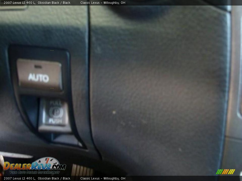 2007 Lexus LS 460 L Obsidian Black / Black Photo #10