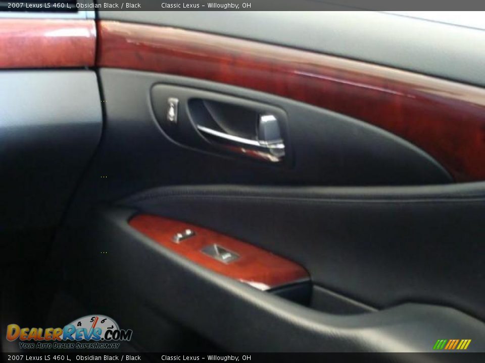 2007 Lexus LS 460 L Obsidian Black / Black Photo #18