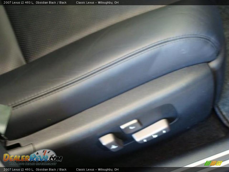 2007 Lexus LS 460 L Obsidian Black / Black Photo #20