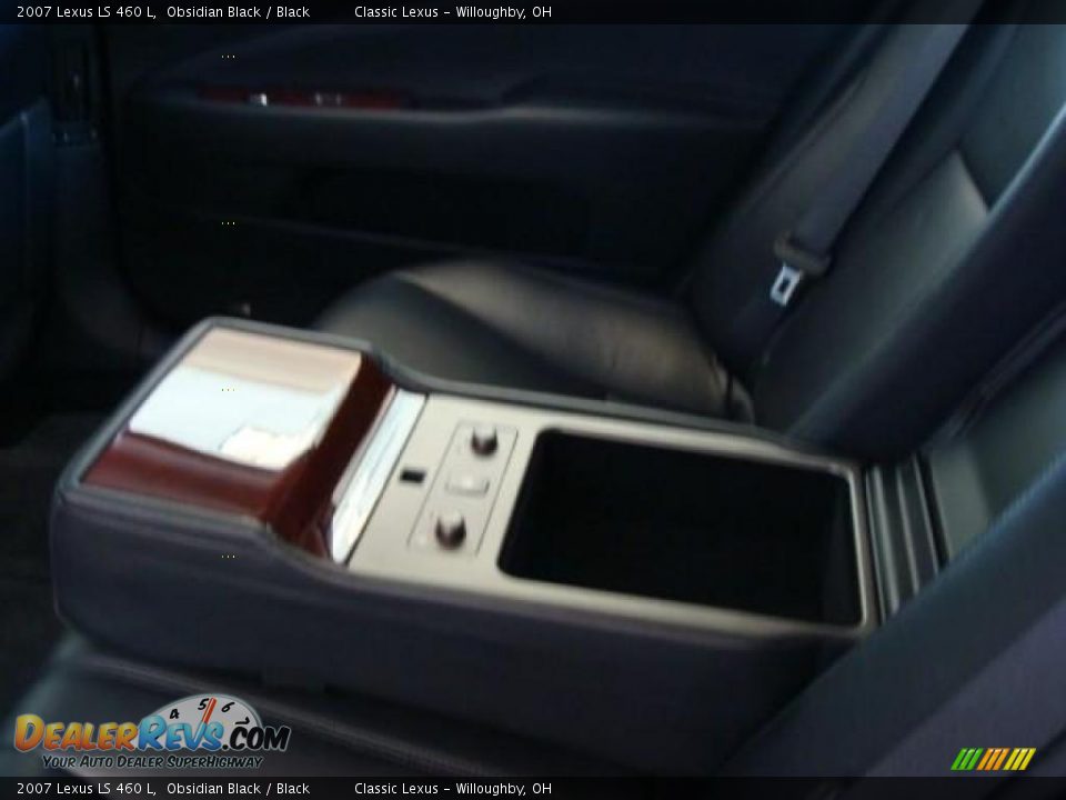 2007 Lexus LS 460 L Obsidian Black / Black Photo #23