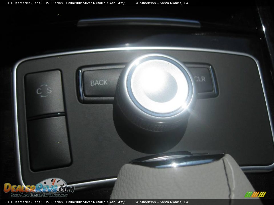 2010 Mercedes-Benz E 350 Sedan Palladium Silver Metallic / Ash Gray Photo #13