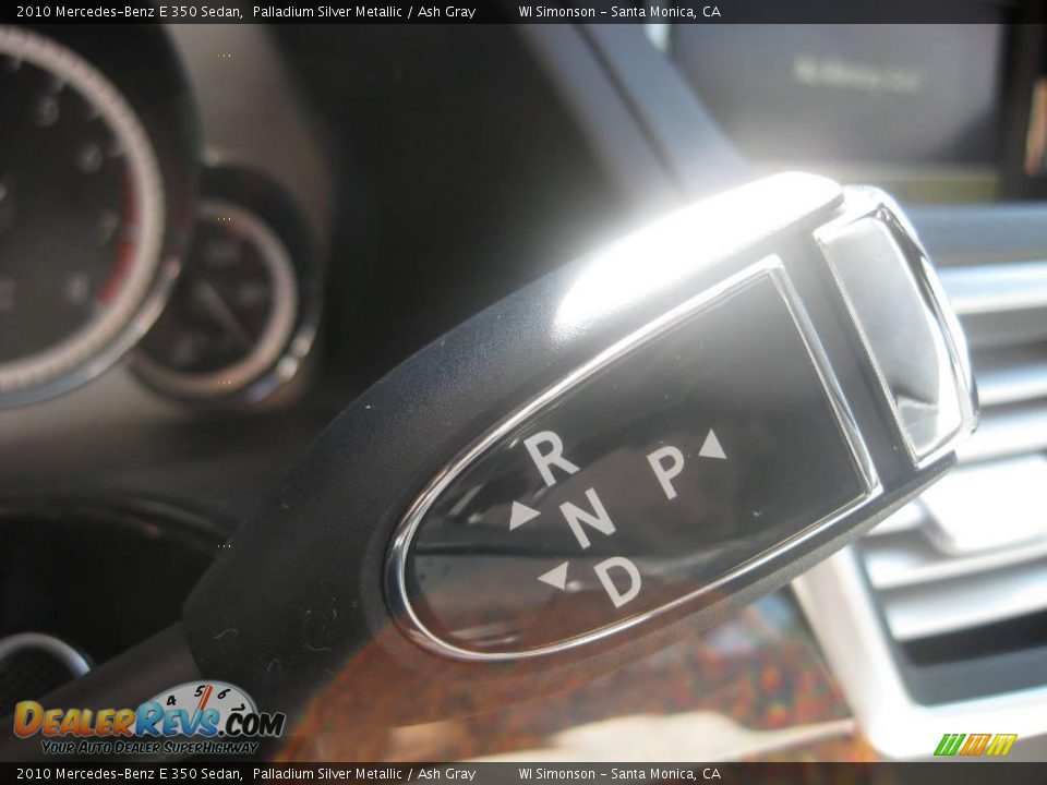 2010 Mercedes-Benz E 350 Sedan Palladium Silver Metallic / Ash Gray Photo #14