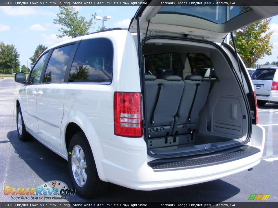 2010 Chrysler Town & Country Touring Stone White / Medium Slate Gray/Light Shale Photo #7