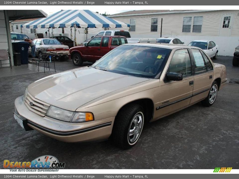 1994 Chevrolet Lumina Sedan Light Driftwood Metallic / Beige Photo #2