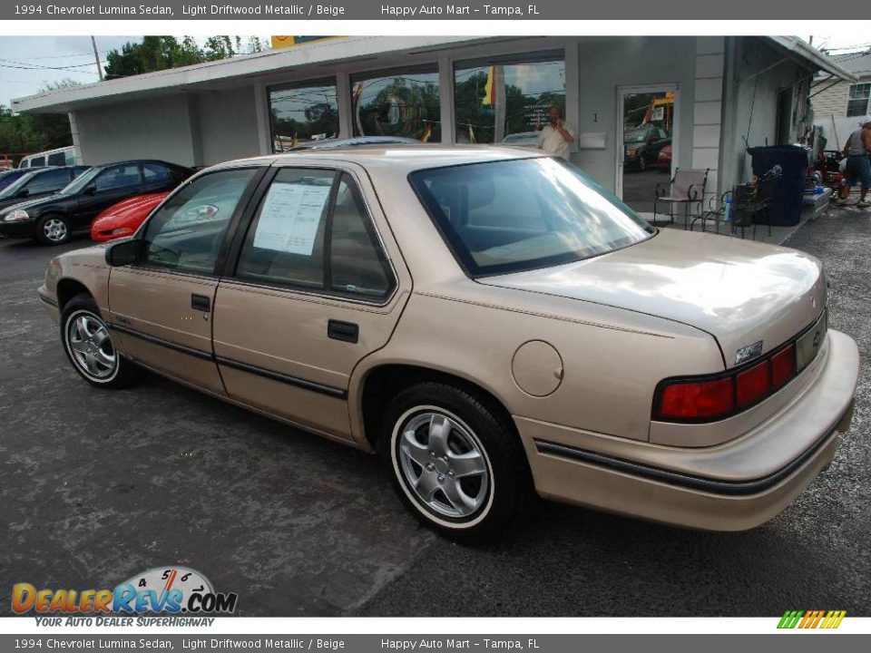 1994 Chevrolet Lumina Sedan Light Driftwood Metallic / Beige Photo #3