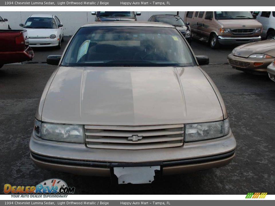 1994 Chevrolet Lumina Sedan Light Driftwood Metallic / Beige Photo #6