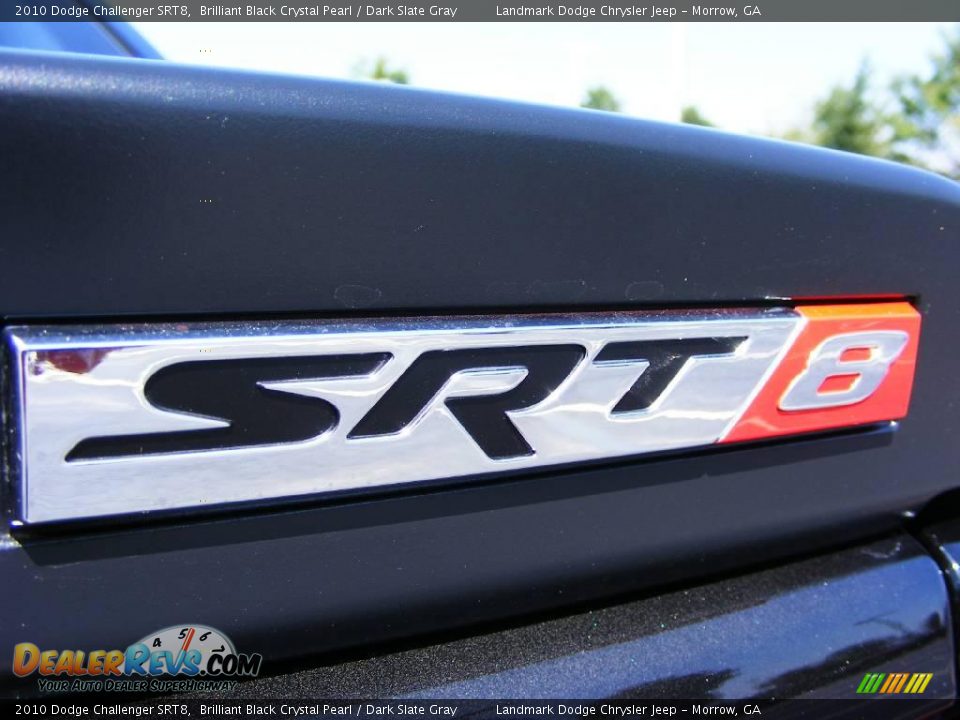 2010 Dodge Challenger SRT8 Brilliant Black Crystal Pearl / Dark Slate Gray Photo #5