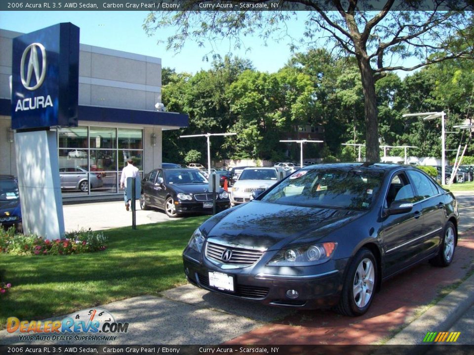 2006 Acura RL 3.5 AWD Sedan Carbon Gray Pearl / Ebony Photo #1
