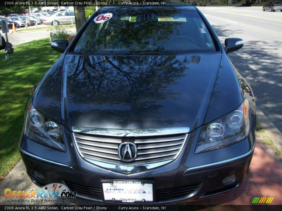 2006 Acura RL 3.5 AWD Sedan Carbon Gray Pearl / Ebony Photo #3