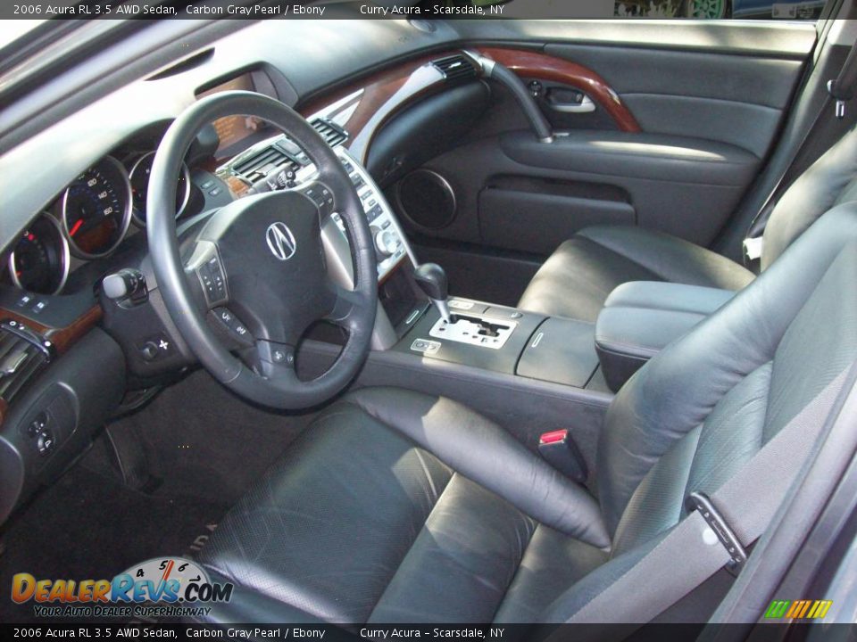 2006 Acura RL 3.5 AWD Sedan Carbon Gray Pearl / Ebony Photo #8
