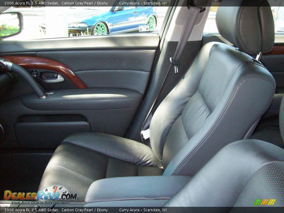 2006 Acura RL 3.5 AWD Sedan Carbon Gray Pearl / Ebony Photo #9