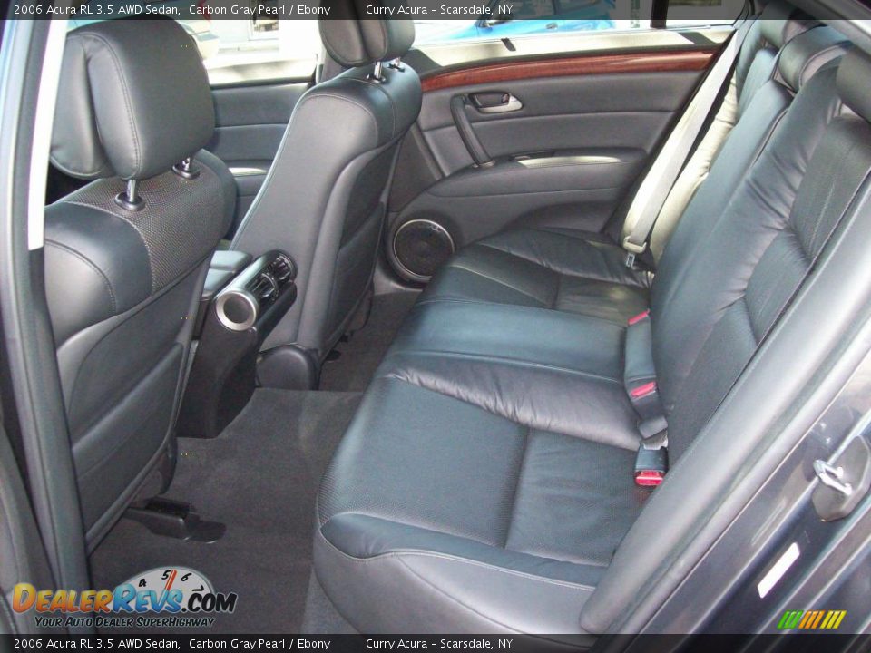 2006 Acura RL 3.5 AWD Sedan Carbon Gray Pearl / Ebony Photo #10