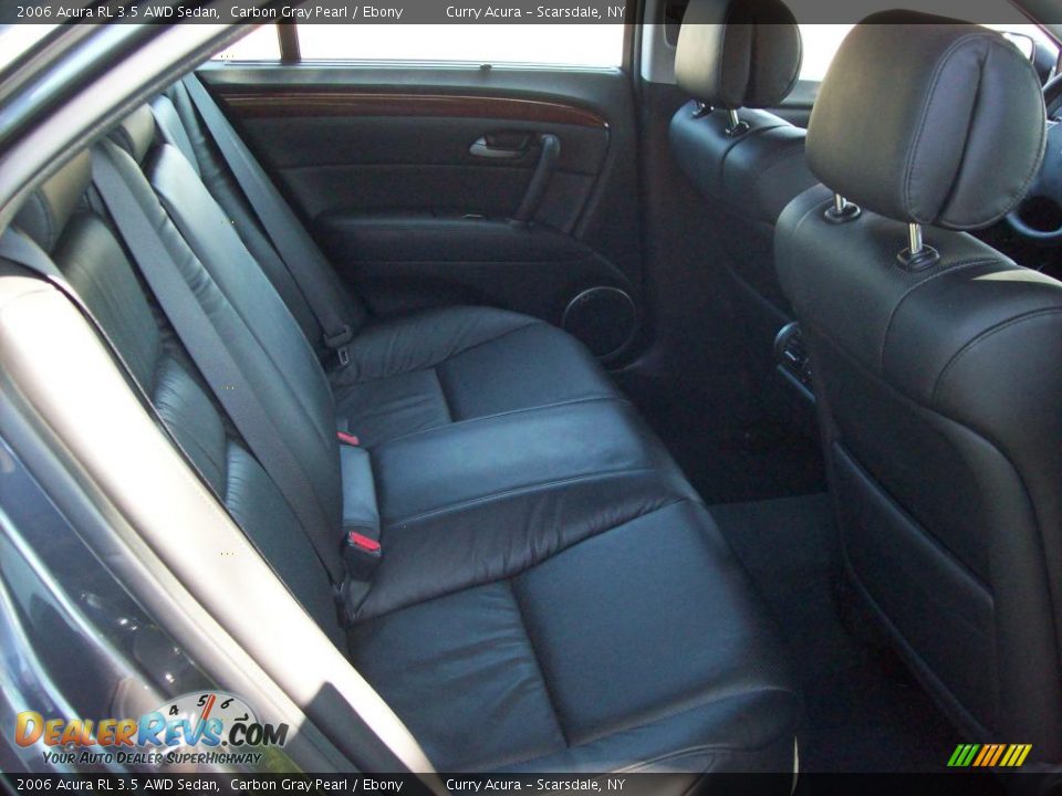 2006 Acura RL 3.5 AWD Sedan Carbon Gray Pearl / Ebony Photo #12