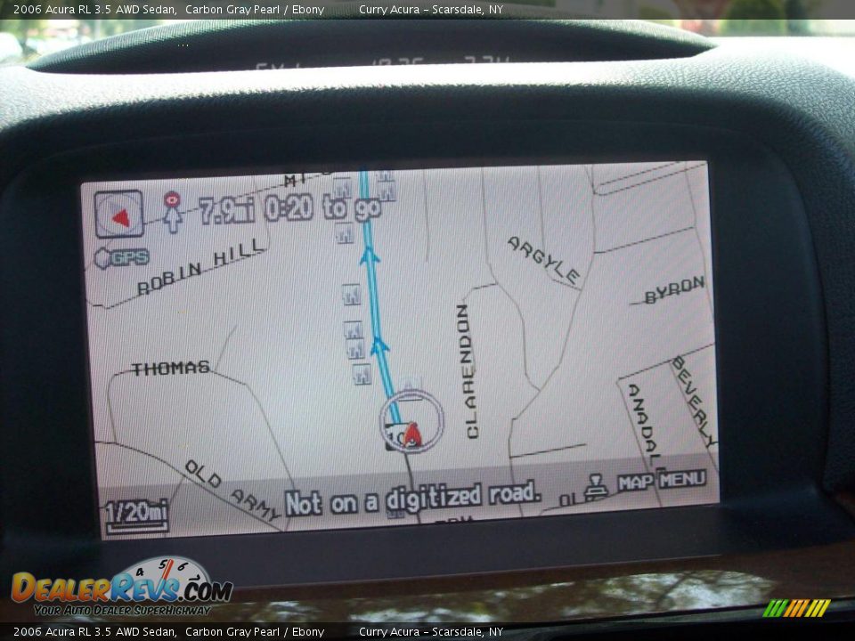 2006 Acura RL 3.5 AWD Sedan Carbon Gray Pearl / Ebony Photo #18
