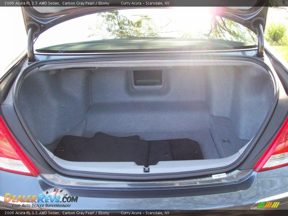 2006 Acura RL 3.5 AWD Sedan Carbon Gray Pearl / Ebony Photo #23