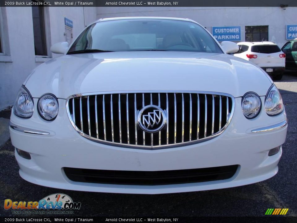 2009 Buick LaCrosse CXL White Opal / Titanium Photo #2