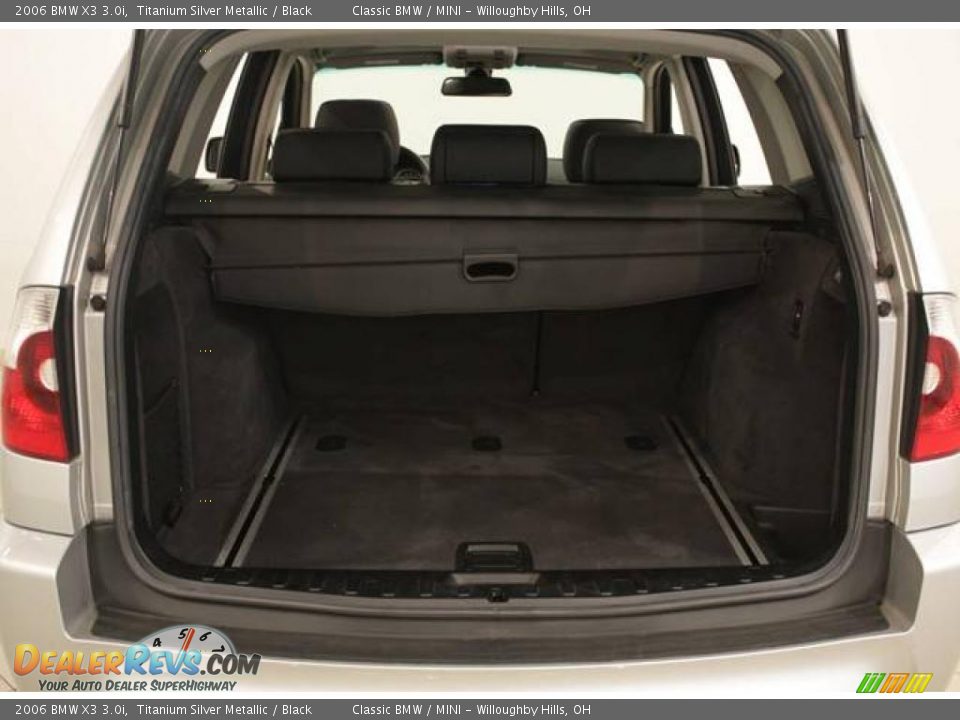 2006 BMW X3 3.0i Titanium Silver Metallic / Black Photo #20