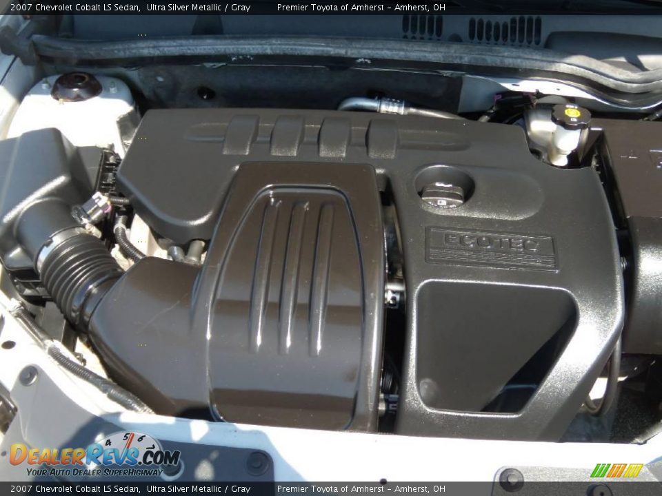 2007 Chevrolet Cobalt LS Sedan Ultra Silver Metallic / Gray Photo #18