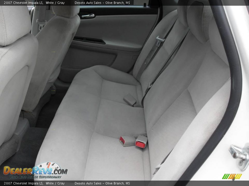 2007 Chevrolet Impala LS White / Gray Photo #15