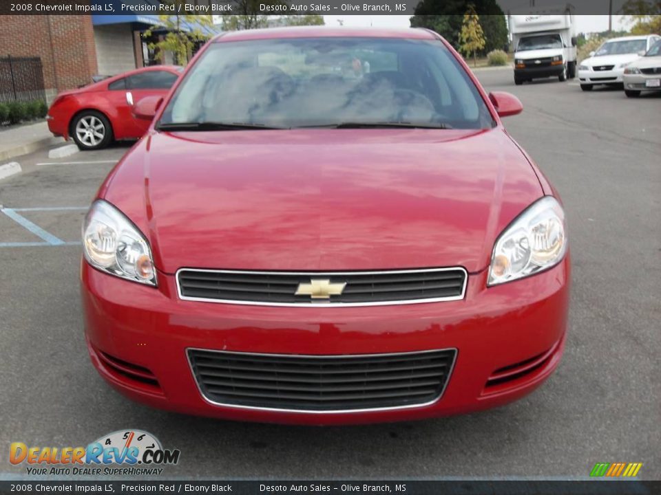2008 Chevrolet Impala LS Precision Red / Ebony Black Photo #3
