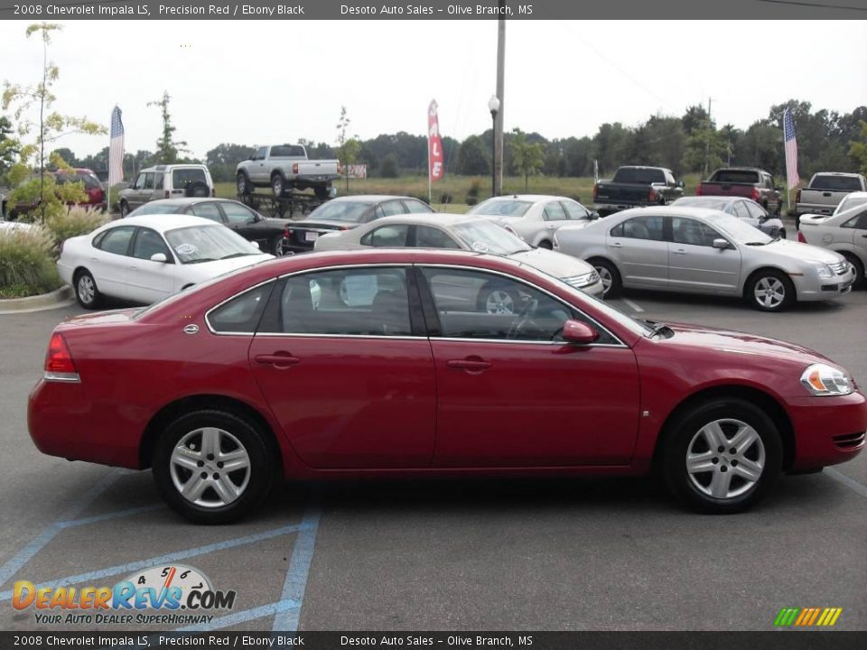 2008 Chevrolet Impala LS Precision Red / Ebony Black Photo #5