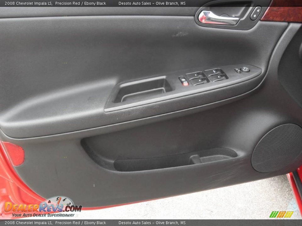 2008 Chevrolet Impala LS Precision Red / Ebony Black Photo #13