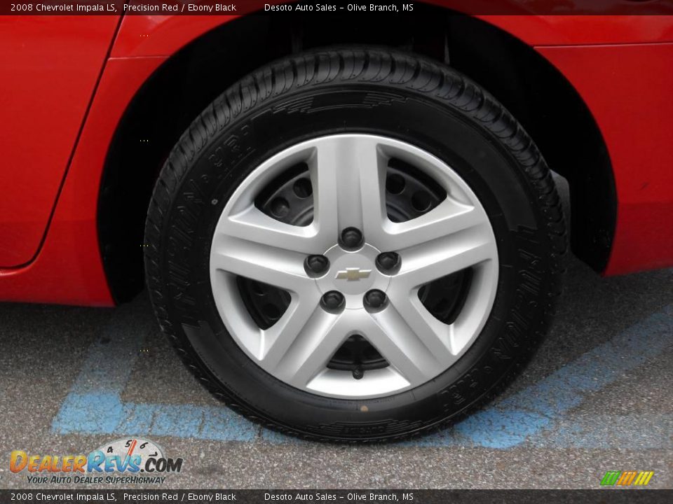 2008 Chevrolet Impala LS Precision Red / Ebony Black Photo #17