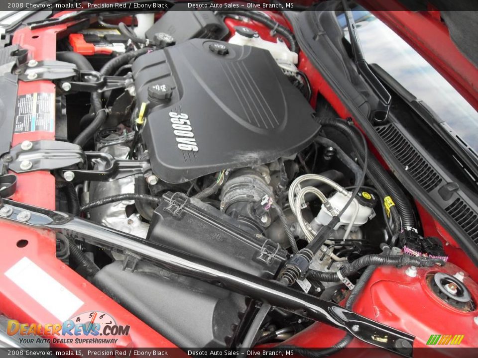2008 Chevrolet Impala LS Precision Red / Ebony Black Photo #20