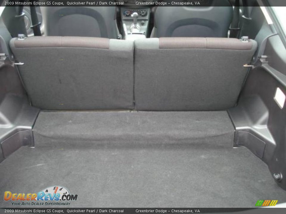 2009 Mitsubishi Eclipse GS Coupe Quicksilver Pearl / Dark Charcoal Photo #12