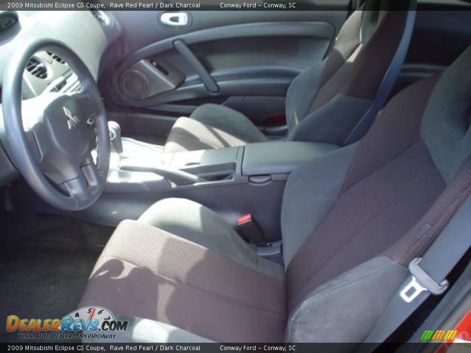 2009 Mitsubishi Eclipse GS Coupe Rave Red Pearl / Dark Charcoal Photo #22