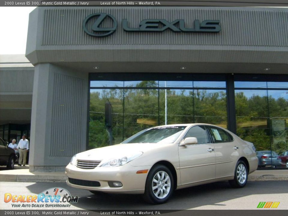 2003 Lexus ES 300 Mystic Gold Metallic / Ivory Photo #1