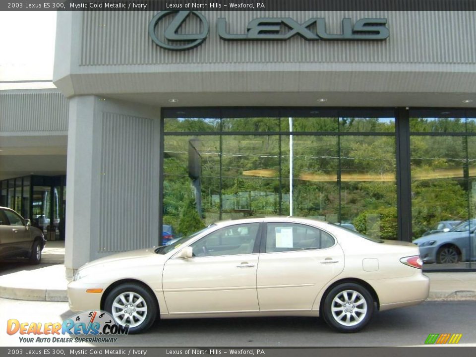 2003 Lexus ES 300 Mystic Gold Metallic / Ivory Photo #2