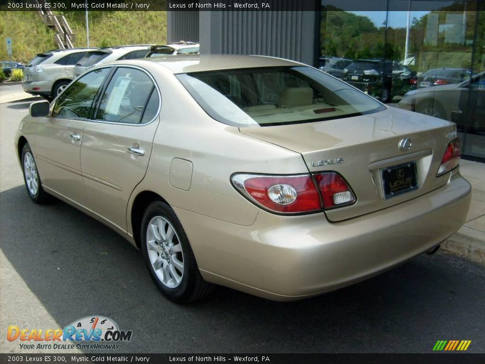 2003 Lexus ES 300 Mystic Gold Metallic / Ivory Photo #3